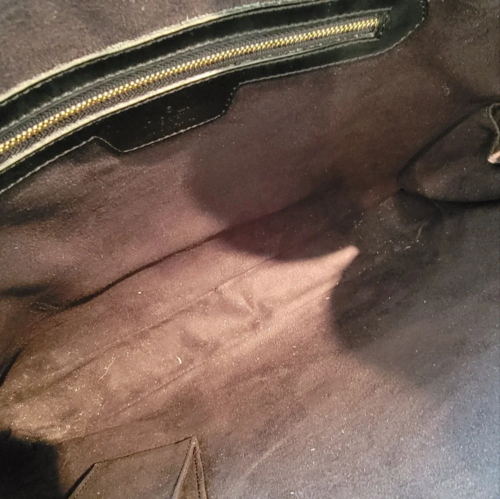 Louis Vuitton Black LeatherTaiga Epi Briefcase Vintage